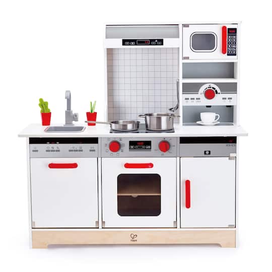 Hape All-In-1 Kitchen Kid&#x27;s Wooden Toy Playset